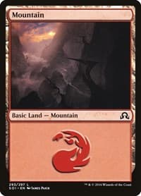 Mountain (293) - Shadows over Innistrad - Magic: The Gathering card