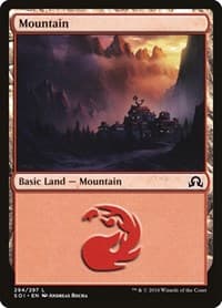 Mountain (294) - Shadows over Innistrad - Magic: The Gathering card
