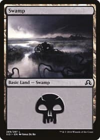 Swamp (289) - Shadows over Innistrad - Magic: The Gathering card