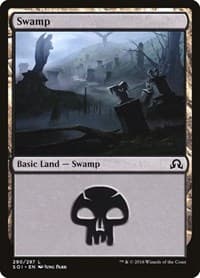 Swamp (290) - Shadows over Innistrad - Magic: The Gathering card