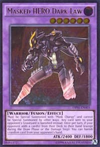 Masked HERO Dark Law (UTR) - OTS Tournament Pack 1 - YuGiOh card