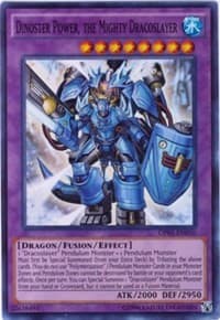 Dinoster Power, the Mighty Dracoslayer - OTS Tournament Pack 1 - YuGiOh card