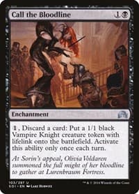 Call the Bloodline - Shadows over Innistrad - Magic: The Gathering card