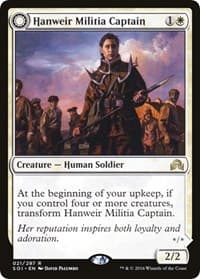 Hanweir Militia Captain - Shadows over Innistrad - Magic: The Gathering card