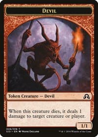 Devil Token - Shadows over Innistrad - Magic: The Gathering card