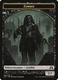Zombie Token - Shadows over Innistrad - Magic: The Gathering card