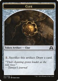 Clue Token (011) - Shadows over Innistrad - Magic: The Gathering card