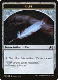 Clue Token (013) - Shadows over Innistrad - Magic: The Gathering card
