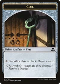Clue Token (015) - Shadows over Innistrad - Magic: The Gathering card