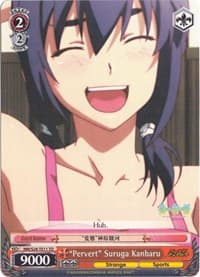 "Pervert" Suruga Kanbaru (TD) - NISEMONOGATARI - Weiss Schwarz card