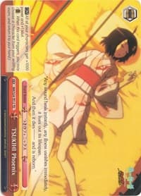 TSUKIHI Phoenix - NISEMONOGATARI - Weiss Schwarz card