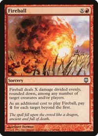 Fireball - Darksteel - Magic: The Gathering card
