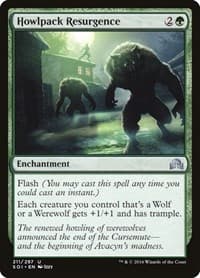 Howlpack Resurgence - Shadows over Innistrad - Magic: The Gathering card