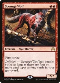 Scourge Wolf - Shadows over Innistrad - Magic: The Gathering card