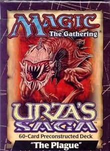 Urza's Saga Theme Deck - The Plague - Urza's Saga - Magic: The Gathering card