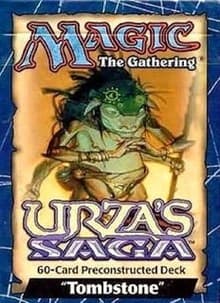 Urza's Saga Theme Deck - Tombstone - Urza's Saga - Magic: The Gathering card