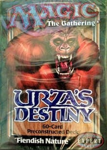 Urza's Destiny Theme Deck - Fiendish Nature - Urza's Destiny - Magic: The Gathering card