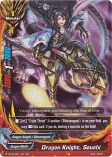 Dragon Knight, Soushi - Drum's Adventures - Future Card BuddyFight card