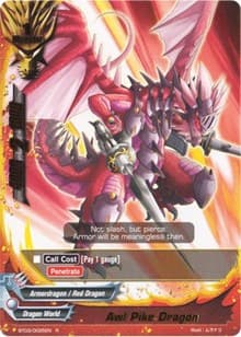 Awl Pike Dragon - Drum's Adventures - Future Card BuddyFight card