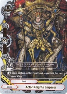 Actor Knights Emperor - Drum's Adventures - Future Card BuddyFight card