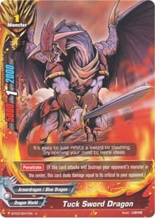 Tuck Sword Dragon - Drum's Adventures - Future Card BuddyFight card
