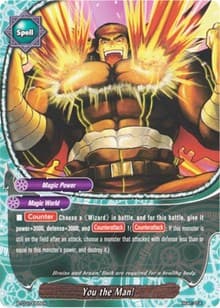 You the Man! - Drum's Adventures - Future Card BuddyFight card