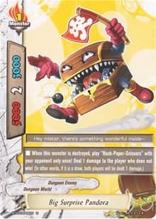 Big Surprise Pandora - Drum's Adventures - Future Card BuddyFight card