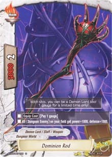 Dominion Rod - Drum's Adventures - Future Card BuddyFight card