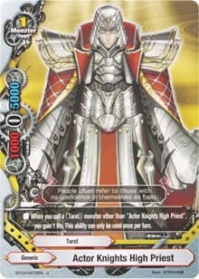 Actor Knights High Priest - Drum's Adventures - Future Card BuddyFight card