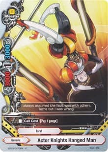 Actor Knights Hanged Man - Drum's Adventures - Future Card BuddyFight card