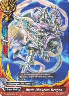 Blade Chakram Dragon - Drum's Adventures - Future Card BuddyFight card
