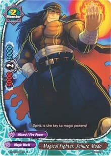 Magical Fighter, Seijuro Mado - Drum's Adventures - Future Card BuddyFight card
