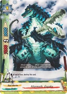 Aftermath, Gagaku - Drum's Adventures - Future Card BuddyFight card