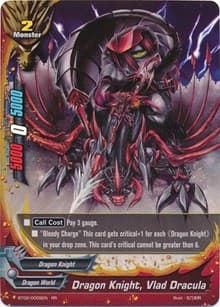Dragon Knight, Vlad Dracula - Cyber Ninja Squad - Future Card BuddyFight card