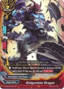 Emigurette Dragon - Cyber Ninja Squad - Future Card BuddyFight card