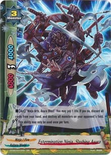 Extermination Ninja, Slashing Asura - Cyber Ninja Squad - Future Card BuddyFight card