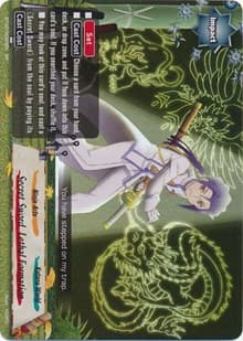 Secret Sword, Lethal Formation - Cyber Ninja Squad - Future Card BuddyFight card
