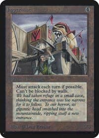 Juggernaut - Alpha Edition - Magic: The Gathering card