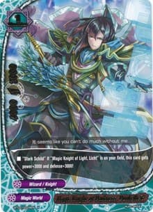 Magic Knight of Darkness, Dunkelheit - Cyber Ninja Squad - Future Card BuddyFight card