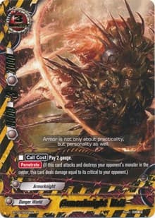Armorknight Ifrit - Cyber Ninja Squad - Future Card BuddyFight card