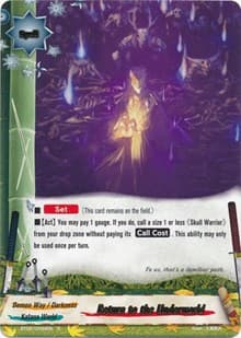 Return to the Underworld - Cyber Ninja Squad - Future Card BuddyFight card