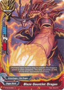 Blaze Gauntlet Dragon - Cyber Ninja Squad - Future Card BuddyFight card