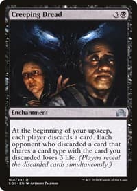 Creeping Dread - Shadows over Innistrad - Magic: The Gathering card