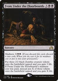 From Under the Floorboards - Shadows over Innistrad - Magic: The Gathering card
