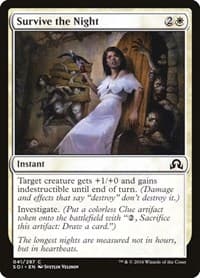 Survive the Night - Shadows over Innistrad - Magic: The Gathering card