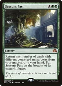Seasons Past - Shadows over Innistrad - Magic: The Gathering card
