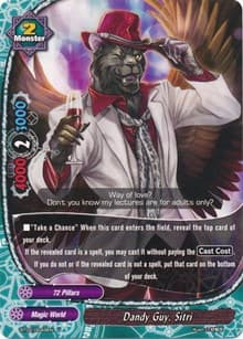 Dandy Guy, Sitri - Cyber Ninja Squad - Future Card BuddyFight card