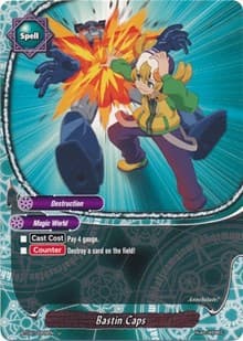 Bastin Caps - Cyber Ninja Squad - Future Card BuddyFight card