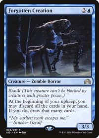 Forgotten Creation - Shadows over Innistrad - Magic: The Gathering card