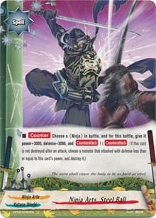 Ninja Arts, Steel Ball - Cyber Ninja Squad - Future Card BuddyFight card
